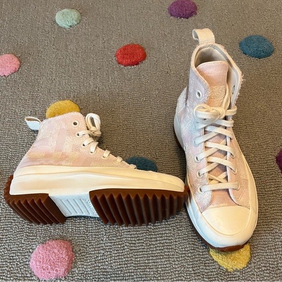 CONVERSE Run Star Hike Crafted Jacquard Platform Unisex VGUC - Picture 3 of 4